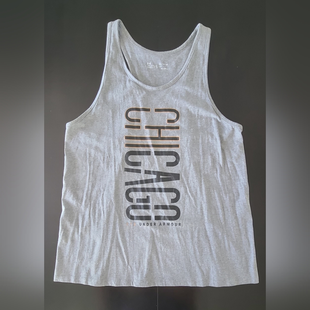 EUC Under Armour Chicago Tank - Gray, Size XL